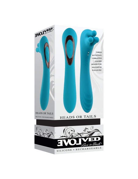 Vibromasseur Evolved Bleu