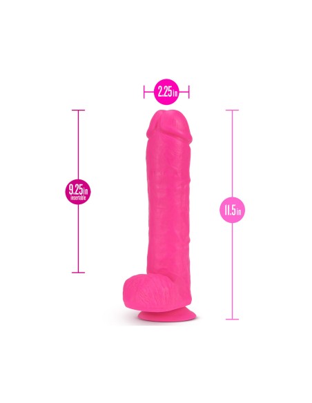 Gode réaliste Blush Neo PVC Ø 5,3 cm (21,6 cm)