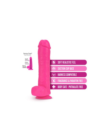 Gode réaliste Blush Neo PVC Ø 5,3 cm (21,6 cm)