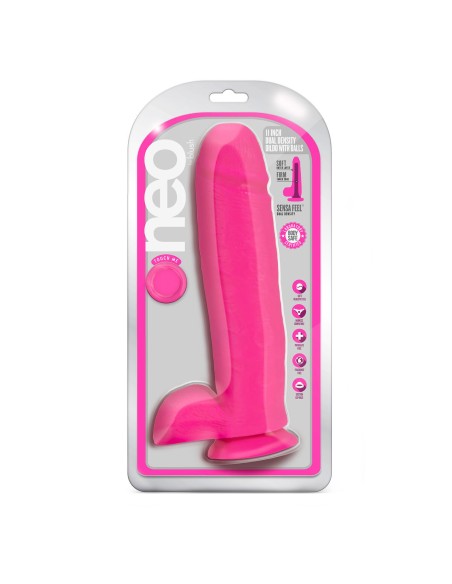 Gode réaliste Blush Neo PVC Ø 5,3 cm (21,6 cm)