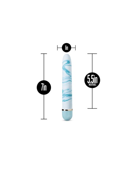 Vibromasseur à boules Blush The Collection Bleu