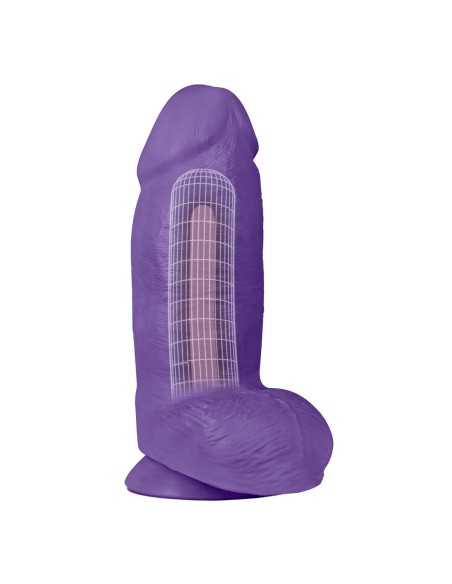 Gode réaliste Blush Au Naturel TPE Ø 8 cm (17,7 cm)