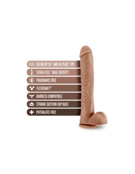 Gode réaliste Blush Au Naturel TPE Ø 6,3 cm