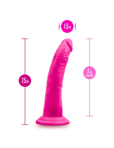 Gode réaliste Blush Au Naturel TPE Ø 3,4 cm (17,7 cm)