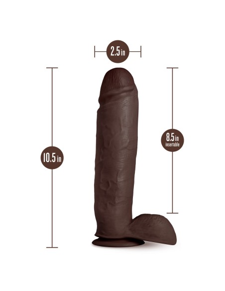 Gode réaliste Blush Au Naturel TPE Ø 5,8 cm (21,5 cm)