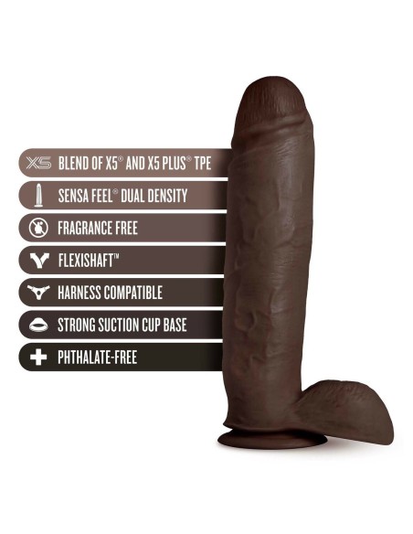 Gode réaliste Blush Au Naturel TPE Ø 5,8 cm (21,5 cm)
