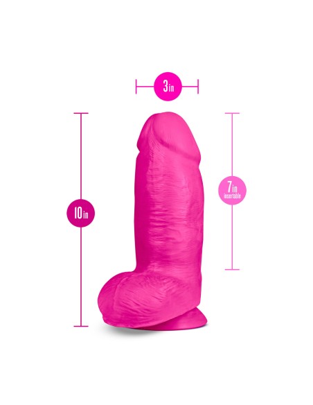 Gode réaliste Blush Au Naturel TPE Ø 8 cm (17,7 cm)