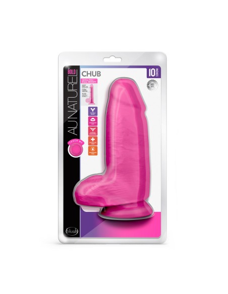 Gode réaliste Blush Au Naturel TPE Ø 8 cm (17,7 cm)