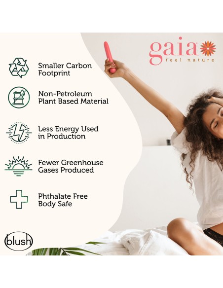 Vibromasseur à boules Blush Gaia Rose