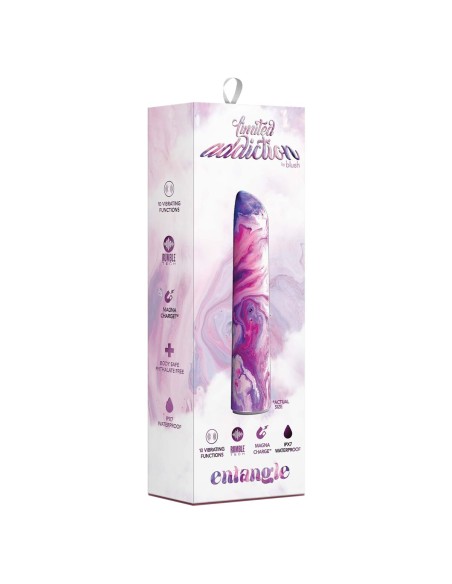 Vibromasseur à boules Blush Limited Addiction Multicouleur