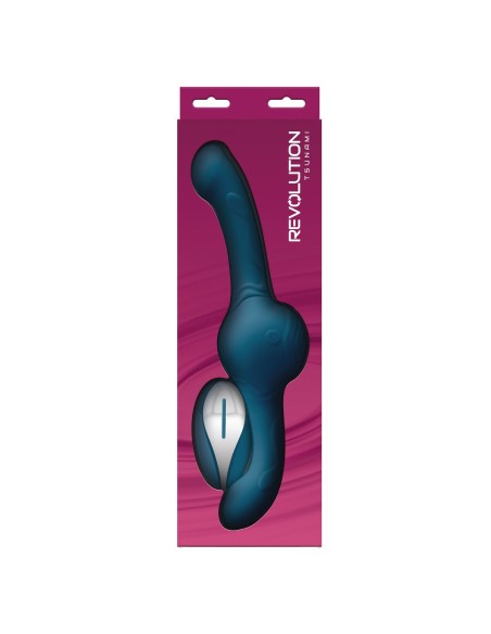 Masseur Double Pénétration NS Novelties Revolution Bleu