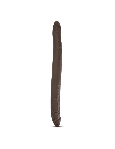 Masseur Double Pénétration Blush Dr Skin Marron