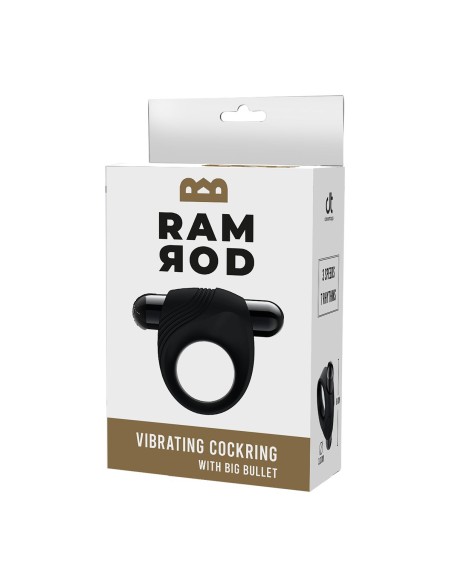 Anneau Pénis Dream Toys Ramrod Noir