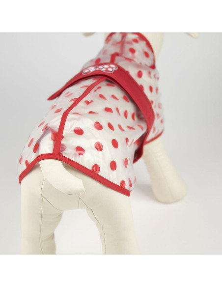 Imperméable pour Chien Minnie Mouse Rouge M