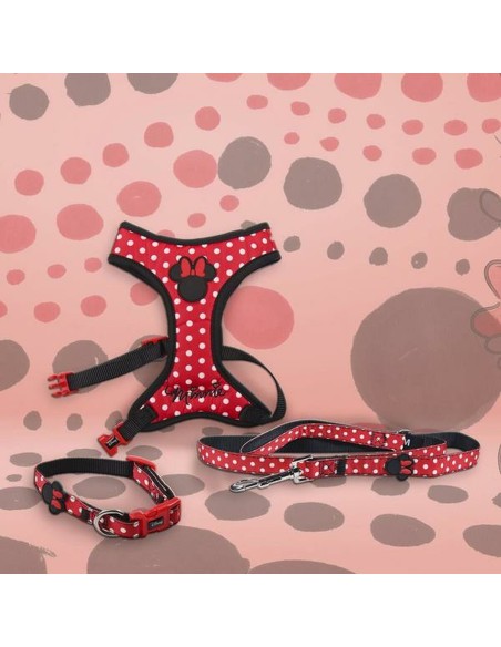 Collier pour Chien Minnie Mouse Rouge