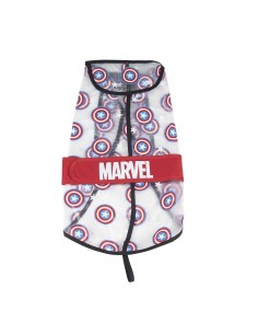Imperméable pour Chien The Avengers Rouge Transparent M