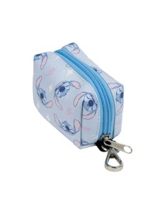 Distributeur de sacs Stitch Bleu clair 9,0 x 21,0 x 3,0 cm