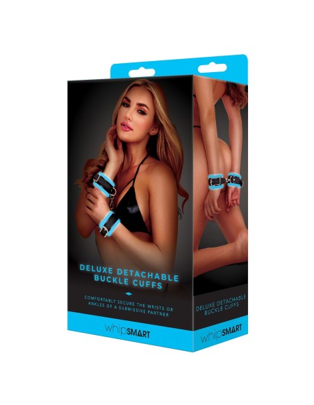 Menottes Whipsmart Glow in the dark Bleu