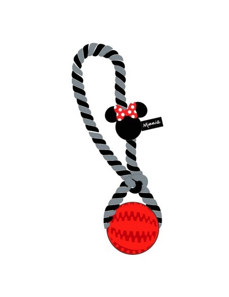 Jouet pour chien Minnie Mouse Rouge 10 x 30 x 7 cm