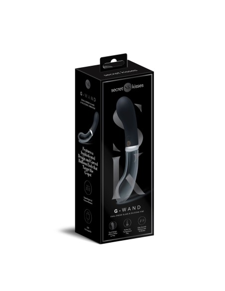 Vibrateur G-Spot Secret Kisses Noir