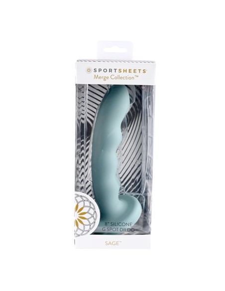 Vibrateur G-Spot Sportsheets Merge Collection Bleu