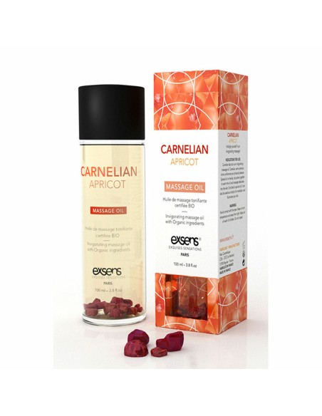 Huile de massage érotique Exsens Abricot