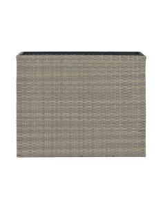 Cache-pot Home ESPRIT polypropylène Rotin 83 x 22 x 65 cm 2