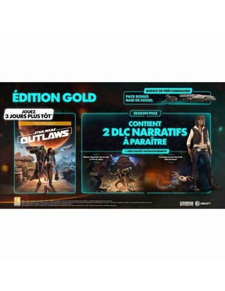 Jeu vidéo PlayStation 5 Ubisoft Star Wars : Outlaws - Gold Edition