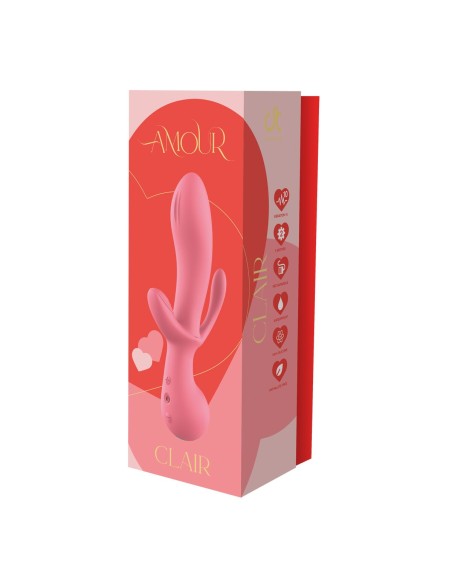 Vibromasseur classique Dream Toys Amour Triple Pleasure Rose
