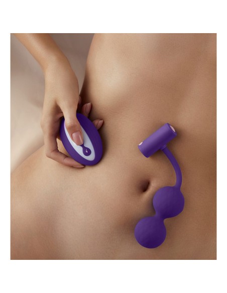 Vibromasseur à boules FemmeFunn Violet