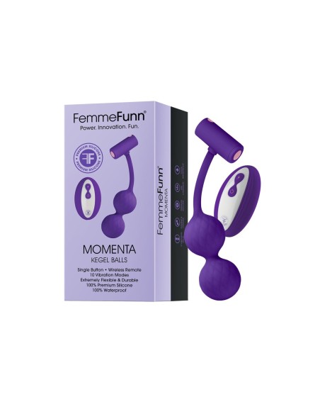 Vibromasseur à boules FemmeFunn Violet