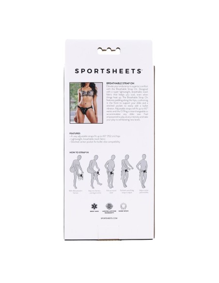 Harnais New Comers Sportsheets Noir