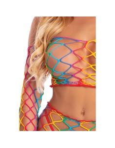 Costume Érotique Pink Lipstick Multicouleur Taille unique 2