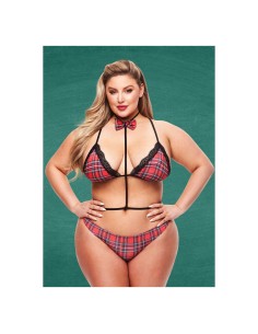 Costume Érotique Teacher’s Pet School Girl Multicouleur Queen size 2