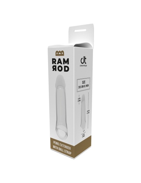 Manchon de pénis Dream Toys Ramrod Ø 4 cm