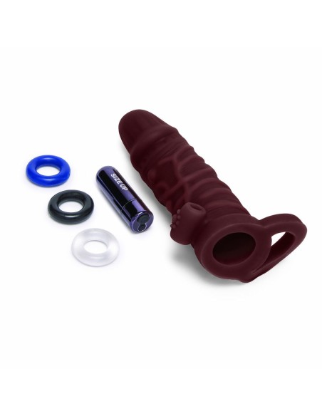 Manchon de pénis Size Up Marron Ø 4 cm 15 cm