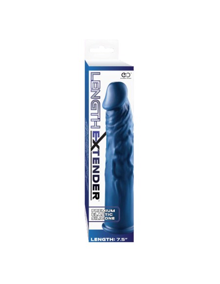 Manchon de pénis NMC Length extender Bleu Ø 4,6 cm