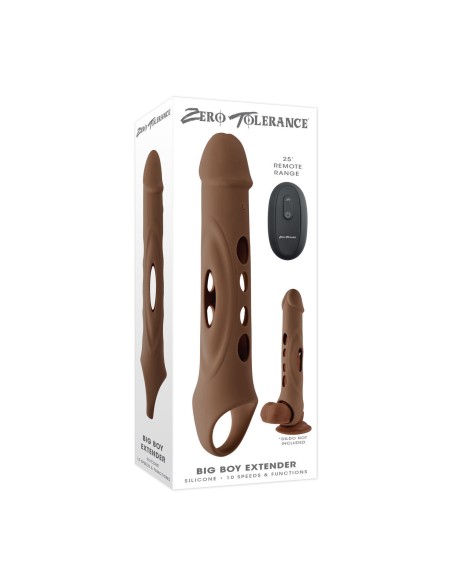 Manchon de pénis Zero Tolerance Marron Ø 4,1 cm
