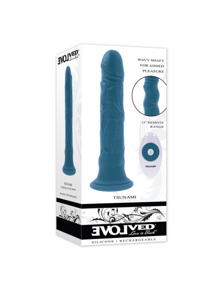 Vibromasseur Evolved Bleu