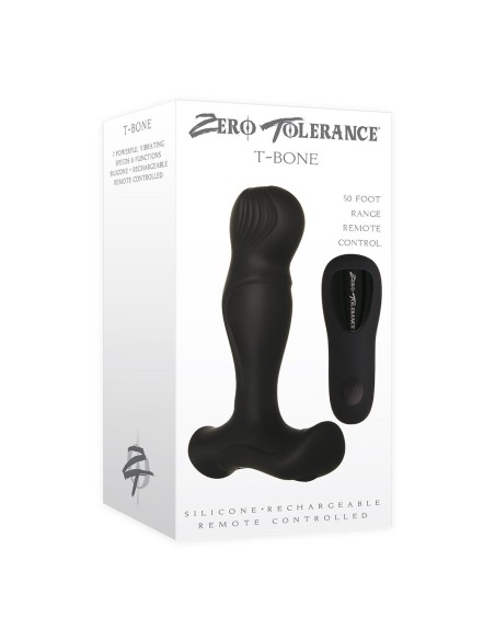 Vibromasseur anal Zero Tolerance Zero Tolerance Noir