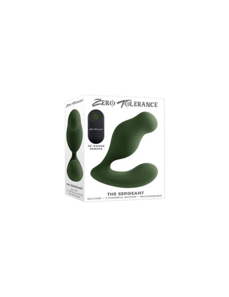 Vibromasseur anal Zero Tolerance Vert