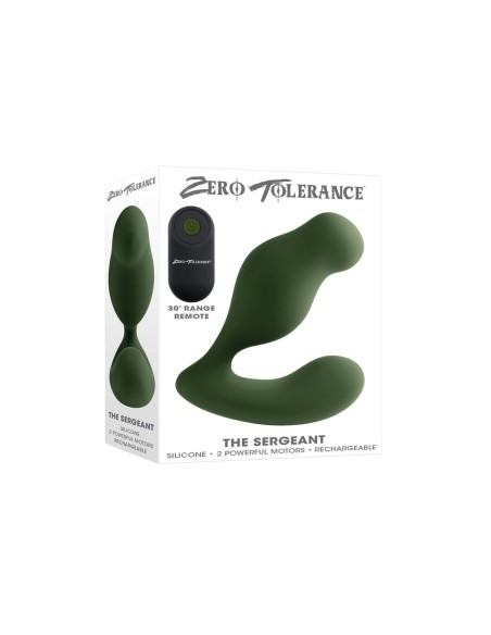 Vibromasseur anal Zero Tolerance Vert
