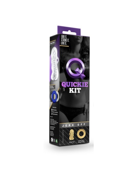Manchon de pénis Blush Quickie kit Ø 4,2 cm