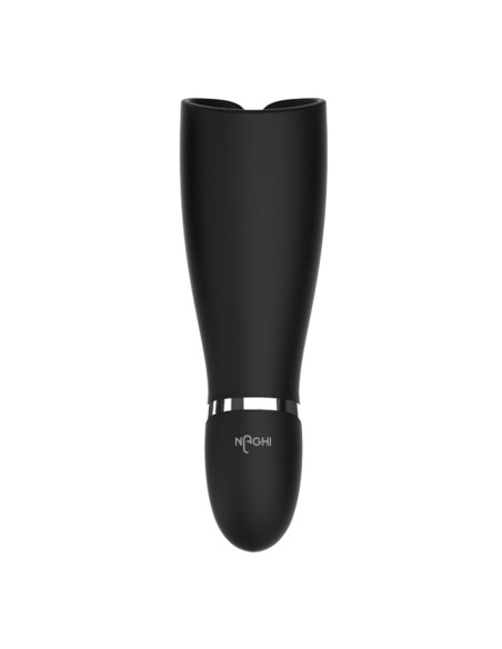 Manchon de pénis Naghi Noir Ø 6,5 cm