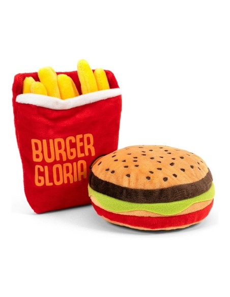 Jouet pour chien Gloria Hamburdog 14 x 6 cm Hamburgers