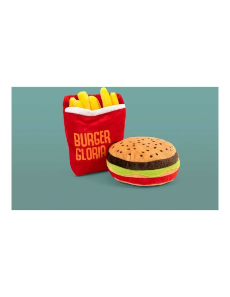 Jouet pour chien Gloria Hamburdog 14 x 6 cm Hamburgers