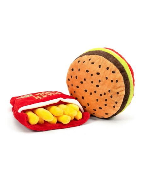 Jouet pour chien Gloria Hamburdog 14 x 6 cm Hamburgers