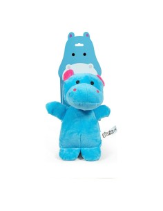 Jouet pour chien en peluche Gloria Nomana 10 cm Hippopotame 2