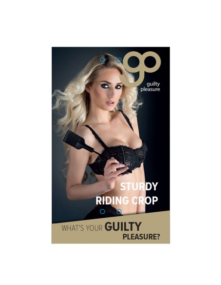 Chenille Guilty Pleasure Sturdy Riding Crop