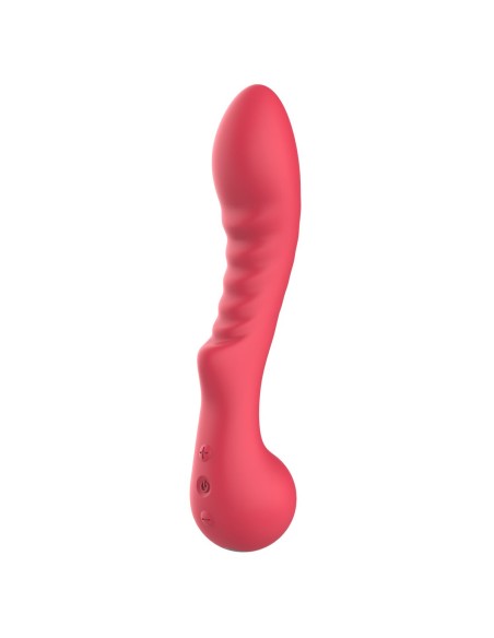 Vibromasseur classique Dream Toys Amour Flexible G-Spot Rouge